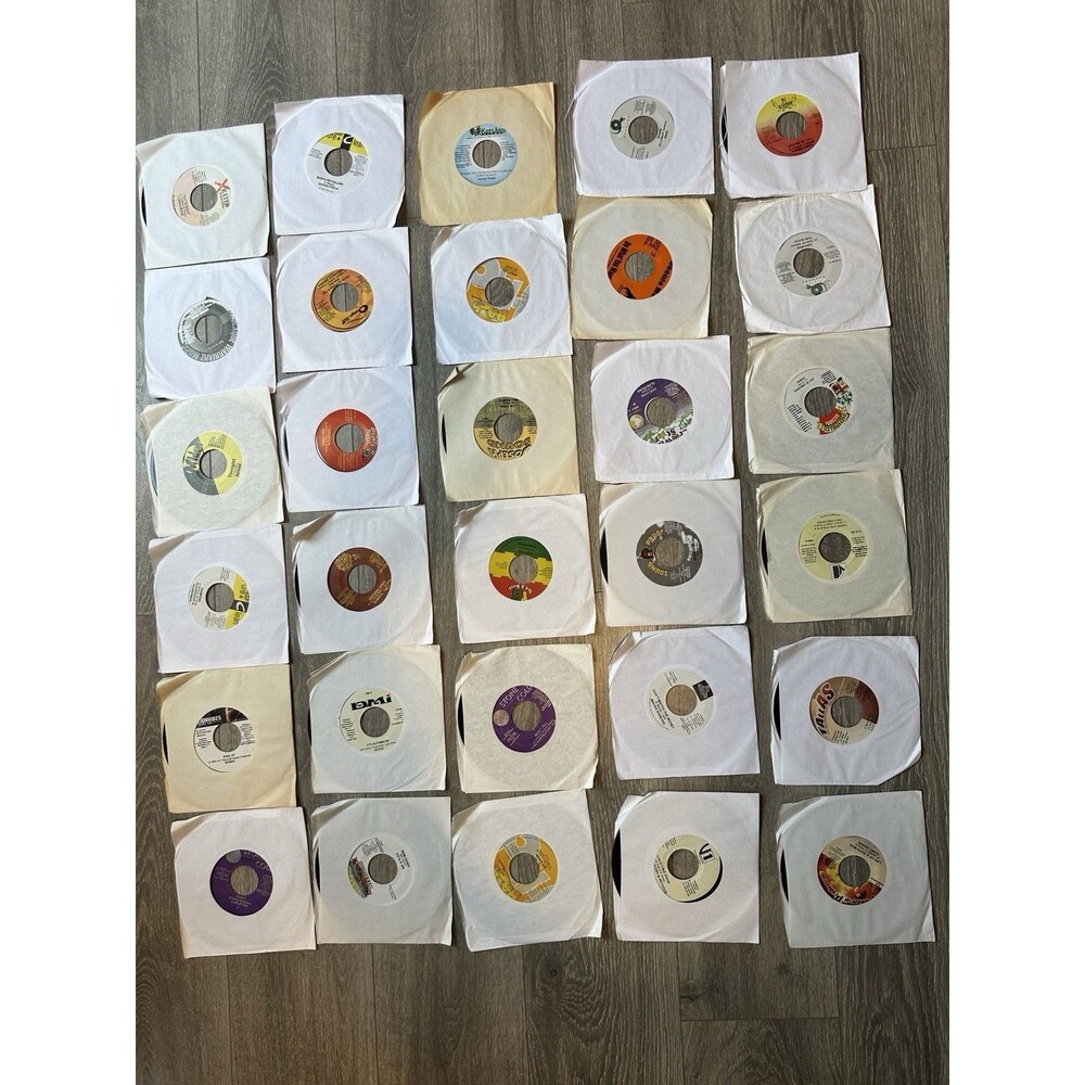 LOT of 30 Jamaican Reggae Dancehall Vinyl Records 45rpm 7 Inch New MINT Unplayed